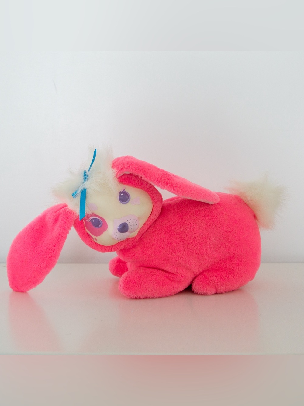 Vintage Hasbro Bunny Surprise Hot Pink Mom Plush No Babies